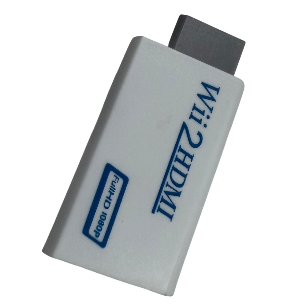 Wii2HDMI Adapter Converter Full HD 1080p for Nintendo Wii White Video Output